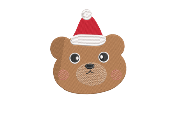 Christmas Bear Face Embroidery Review