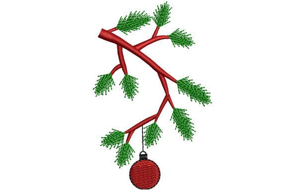 Christmas Branch Embroidery Review