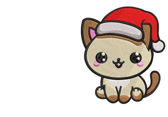 Cute Christmas Cat