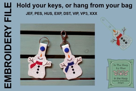 Happy Snowman Key Fob Review