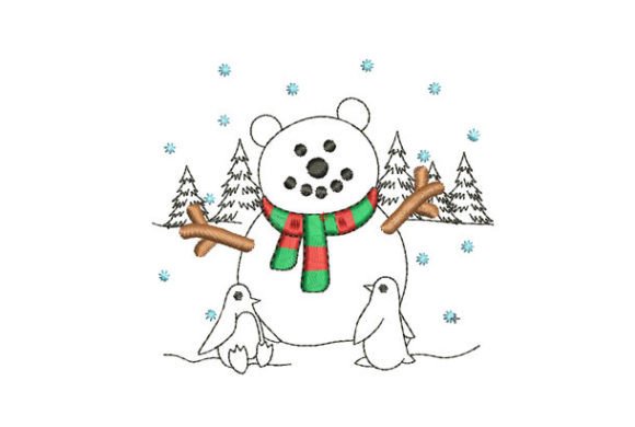 Merry Christmas Bear Embroidery Review