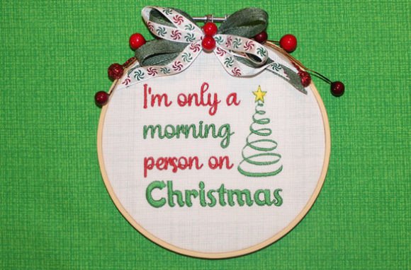Sassy Christmas Embroidery